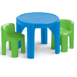Lightweight AlpineSelect Bright 'n Bold™ Table & Chairs Set UV Resistant